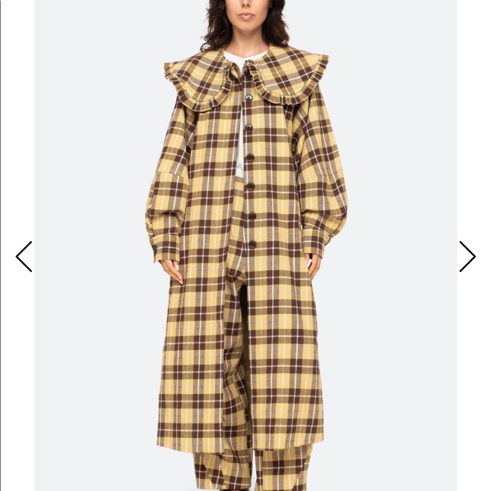 ISO SEA New York Serge Coat Size Medium